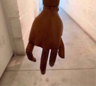 Maniquí Sastre con Brazos Articulados de madera
