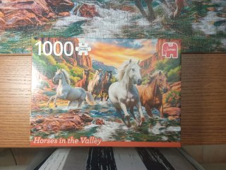 Puzzle Caballos Salvajes Río Cañón