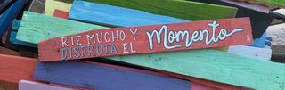 Mensajes del Mar en Madera Rústica –