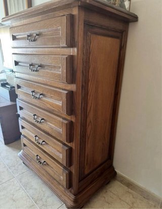 Sinfonier madera maciza 6 cajones Estilo provenzal