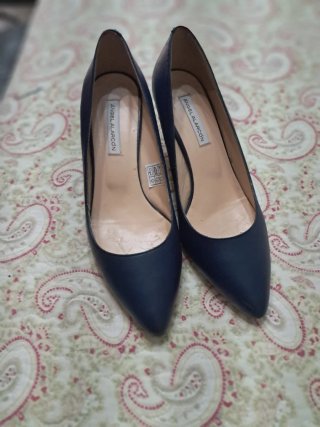 Sandalias Vicenza Tacón Cuña Negro