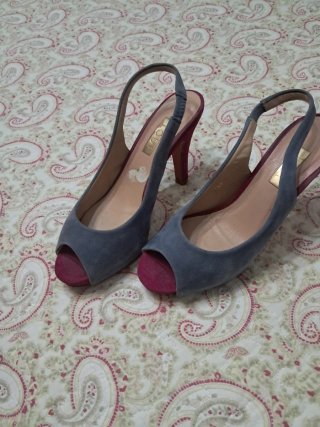 Sandalias Vicenza Tacón Cuña Negro