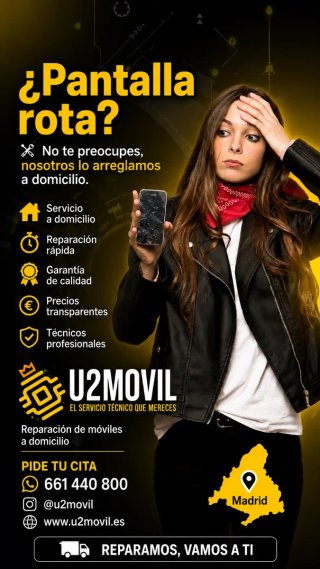 Servicio Reparación de móviles a domicilio