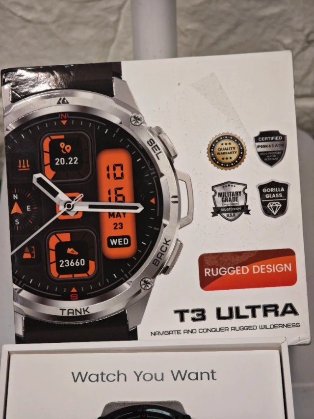 Smartwatch TANK T3 Ultra AMOLED GPS
