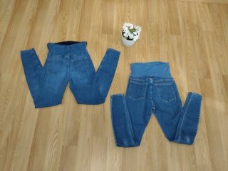 Pack 2 Pantalones Premamá Vaqueros