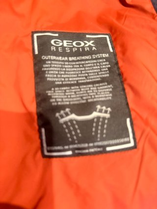 Parka Geox Azul Marino Talla 52