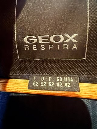Parka Geox Azul Marino Talla 52