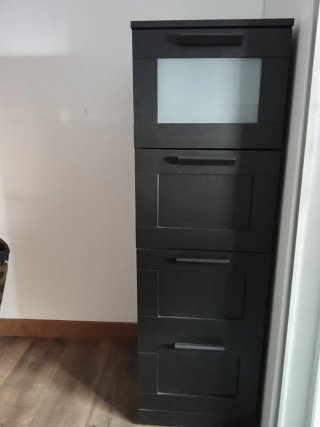2 Cómodas Ikea Negras