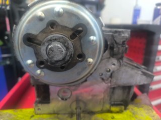 Culata 1.6 TDI con árboles de levas.