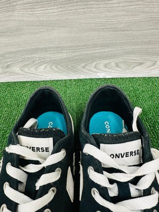 Converse uomo nere taglia 38