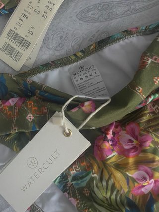 Bikini Watercult Talla 40D Estampado Tropical