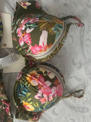 Bikini Watercult Talla 40D Estampado Tropical
