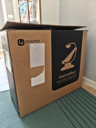 Hamaca Mamaroo 5 4moms. Como nueva.