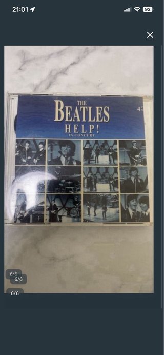 4 CDs Conciertos de The Beatles