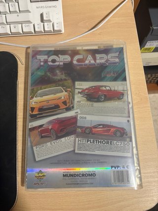 Álbum Top Cars Mundicromo