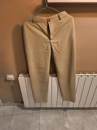 Traje de verano beige