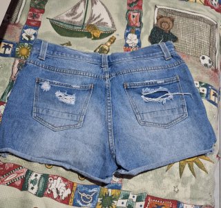 Pantaloncini jeans donna made in Italy taglia M