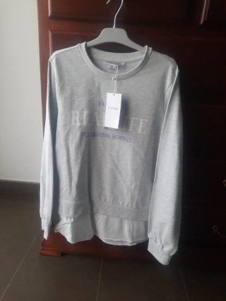 Jersey Tiffosi gris con mensaje