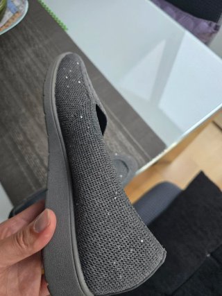 Manoletinas Skechers Air Cooled Gris