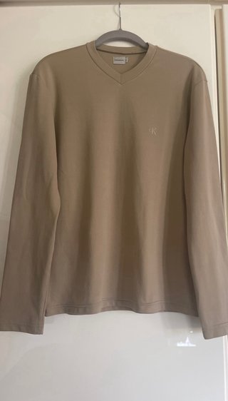 Maglia Calvin Klein Jeans Uomo Tg L Beige