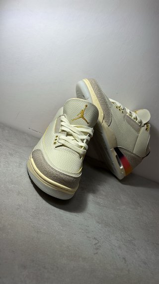 Jordan Sneakers Beige Multicolor