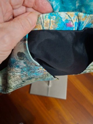 Vestido cóctel estampado Talla M