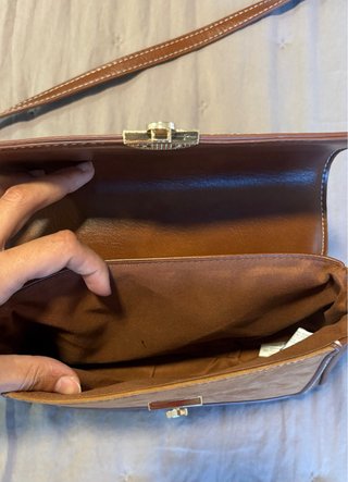 Bolso Stradivarius ante y piel sintética
