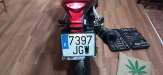Honda CB500F 2015 Roja y Blanca