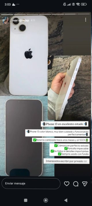 iPhone 13 Blanco
