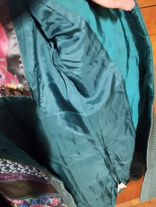 Abrigo Desigual Patchwork Multicolor Talla Única