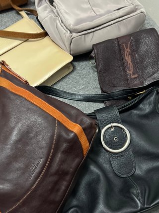 lote de 9 bolsos de marca y vinagre Grado A y B