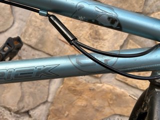 Bicicleta BMX azul