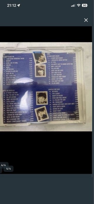 2 CDs Beatles Original Master Recording