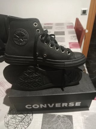 Converse Chuck Taylor all star in pelle taglia 39'5