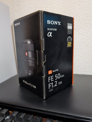 Sony SEL50F12GM FE 50mmF1.2GM Nuevo. Usado 4 veces