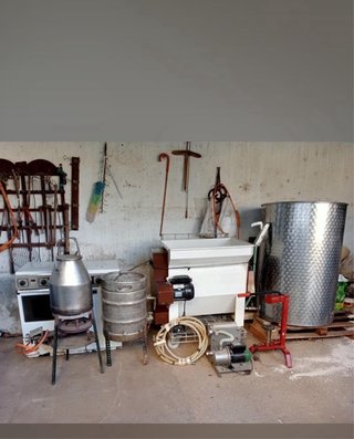 Máquina industrial para procesar alimentos