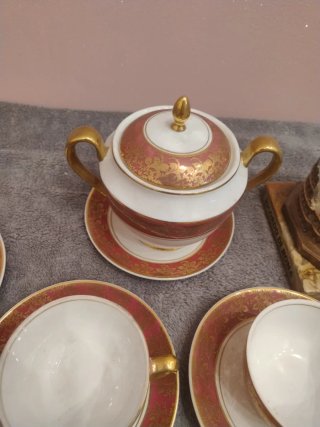 Regalo Juego de té porcelana vintage.