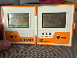 2 Nintendo Game & Watch Safebuster & lifeboat