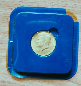Medio dólar J.F. Kennedy plata 1967