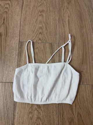 Top crema Stradivarius
