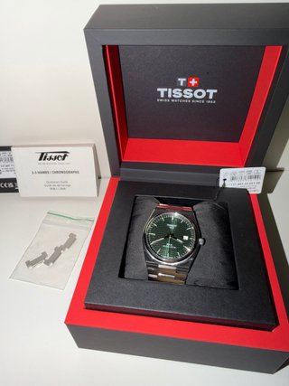 Reloj Tissot PRX Powermatic 80 Hombre Verde