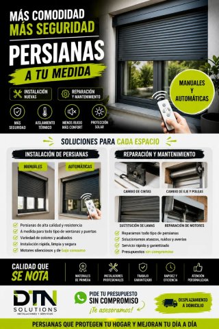 Instalación y Reparación de persianas