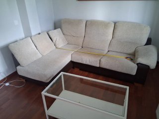 Pack completo: camas, mesa, chaiselongue sofa, y s