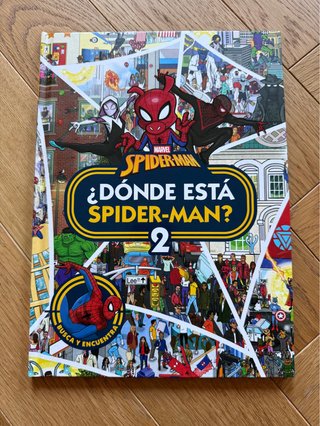 Libro Dónde está Spiderman2