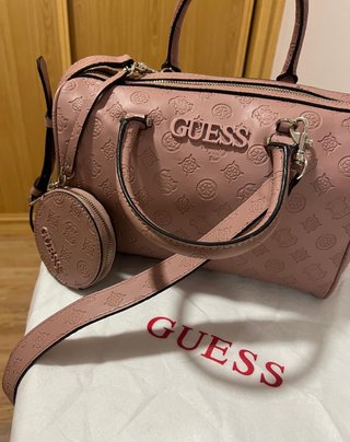 Bolso Guess Rosa con Monedero