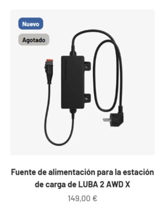 Fuente alimentación Luba 2 AWD