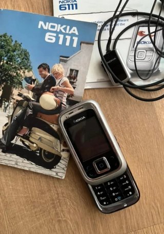Nokia 6111 Argento e Nero