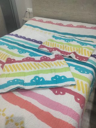 Colcha verano y fundas almohada
