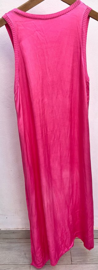 Vestido verano rosa chica