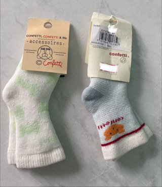 Calzini neonato Confetti (2 paia)